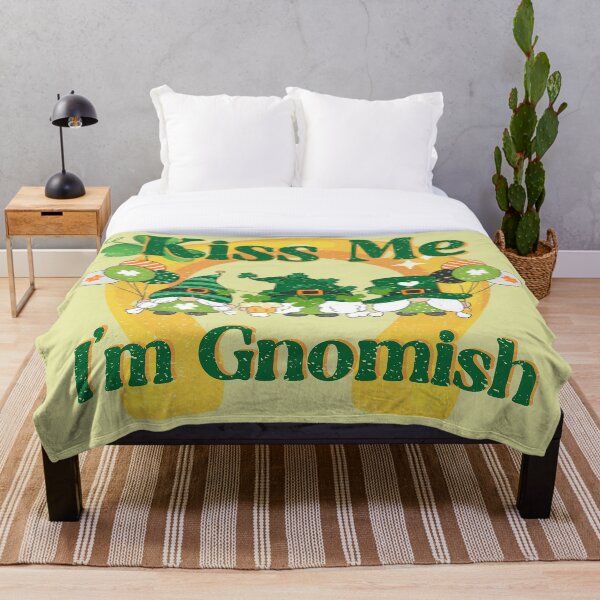 Item preview, Kiss Me I'm Gnomish: St. Patrick's Day Whimsy - Distressed designed and sold by FaeryNuff.