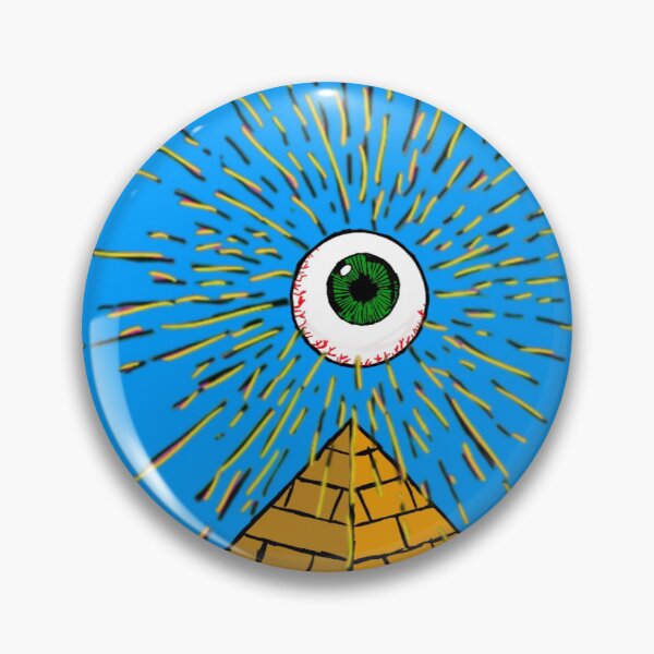 Item preview, Eye and pyramid - Illuminati eye and pyramid   designed and sold by Dizzy  Hole.