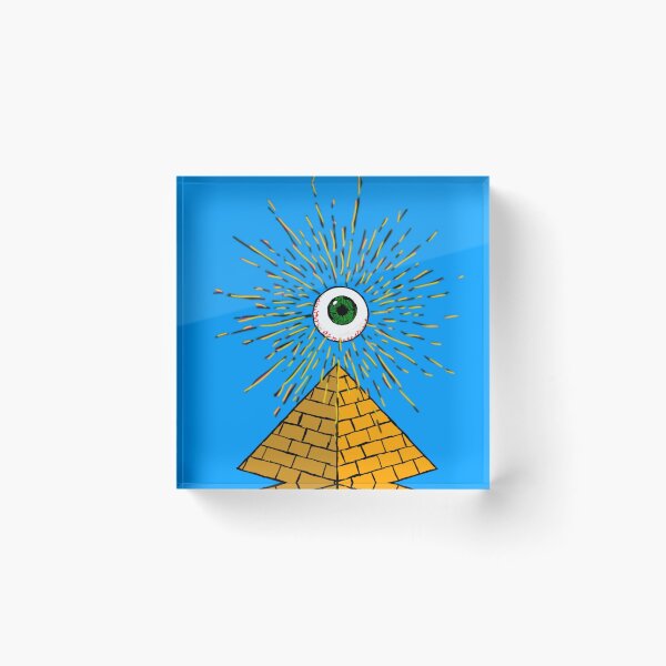 Item preview, Eye and pyramid - Illuminati eye and pyramid   designed and sold by Dizzy  Hole.