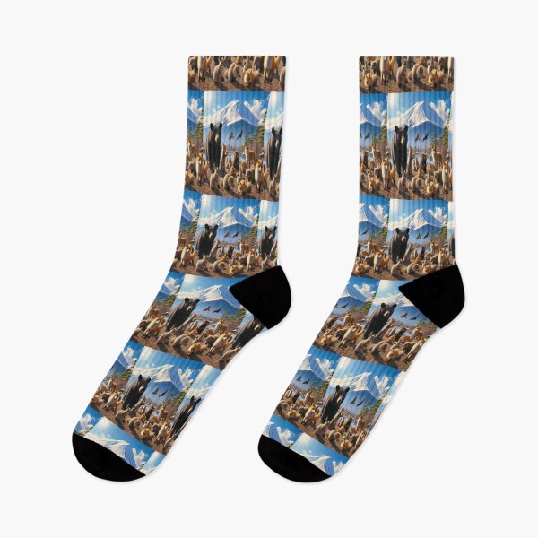 Item preview, Mt Fuji And Native Animals designed and sold by MajesticPx.