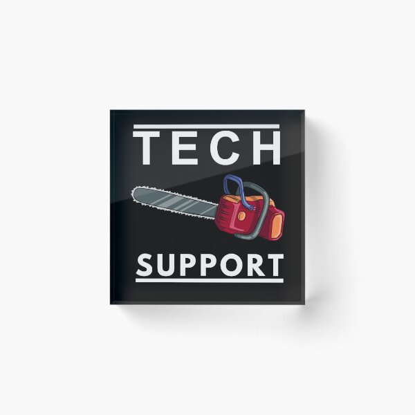 Item preview,  Tech Support Chainsaw designed and sold by FinalCut55.