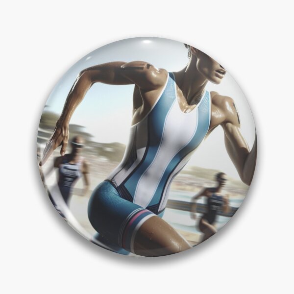 Item preview, Triathlon Warrior – Nothing Stops Her! designed and sold by Triathlongram.