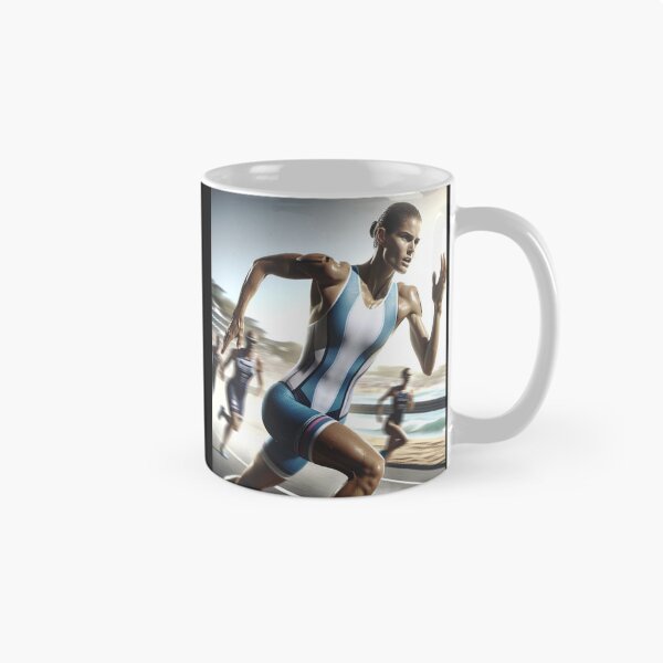 Item preview, Triathlon Warrior – Nothing Stops Her! designed and sold by Triathlongram.