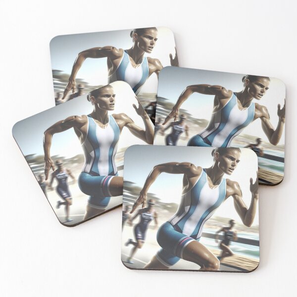 Item preview, Triathlon Warrior – Nothing Stops Her! designed and sold by Triathlongram.