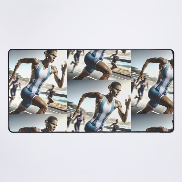 Item preview, Triathlon Warrior – Nothing Stops Her! designed and sold by Triathlongram.