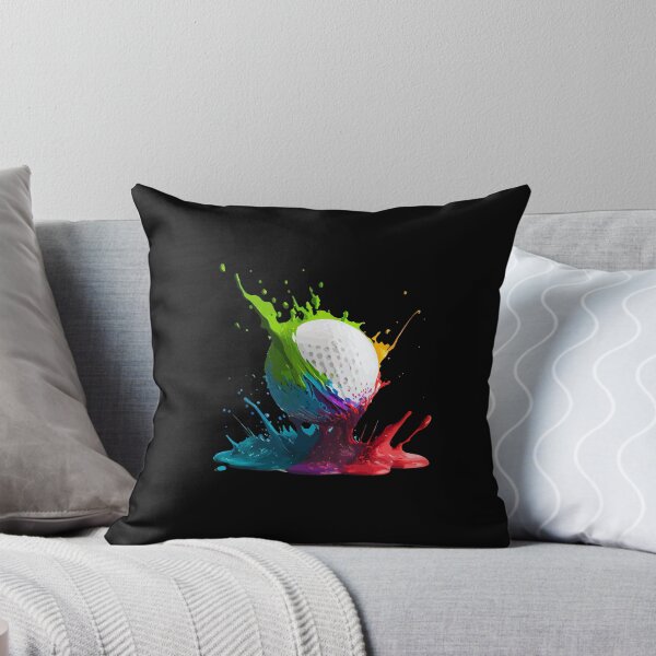 Item preview, Golf Ball Watercolor Golfer Golfing Splash Graphic designed and sold by Dressed For  Duty.