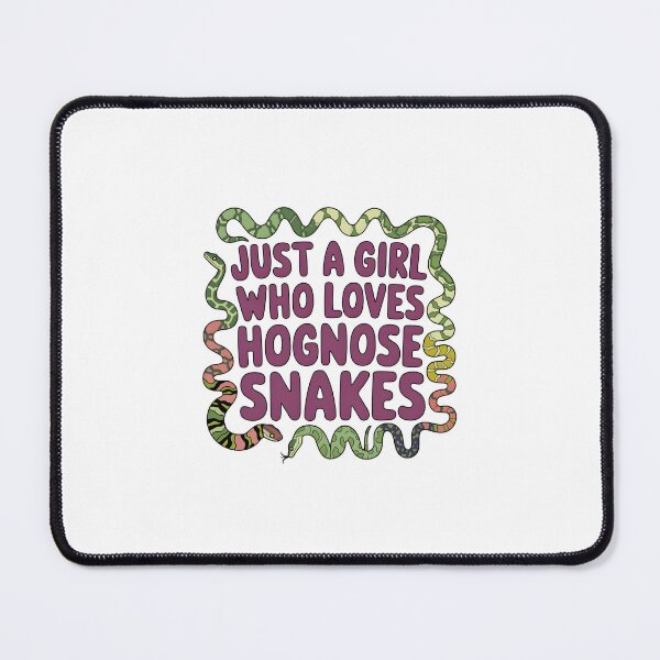 Item preview, Just A Girl Who Loves Hognose Snakes designed and sold by Wirtuozo.