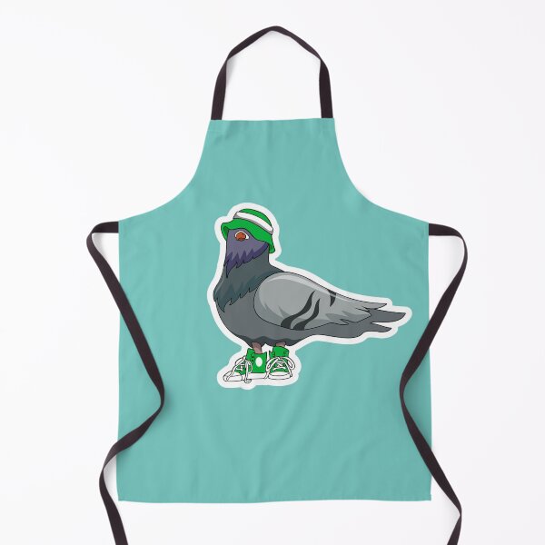 Item preview, Tough Pigeon on the Block – Funny Urban Bird Art designed and sold by Creative Spark.