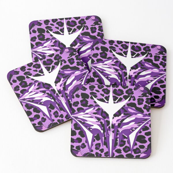 Item preview, Purple Leopard Print Design Merging Flecktarn Texture, Marine Pattern, and Bold Camouflage Art designed and sold by CamouflageLab.