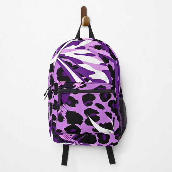 Item preview, Purple Leopard Print Design Merging Flecktarn Texture, Marine Pattern, and Bold Camouflage Art designed and sold by CamouflageLab.