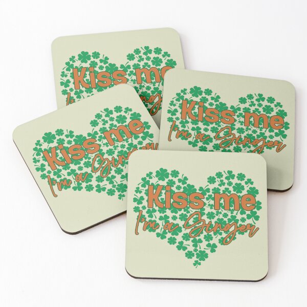 Item preview, Kiss me I'm a Ginger - Irish Redheads designed and sold by FaeryNuff.