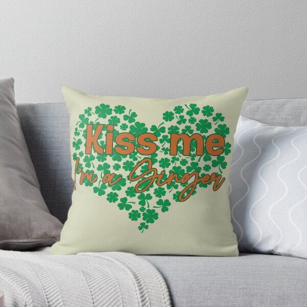 Item preview, Kiss me I'm a Ginger - Irish Redheads designed and sold by FaeryNuff.