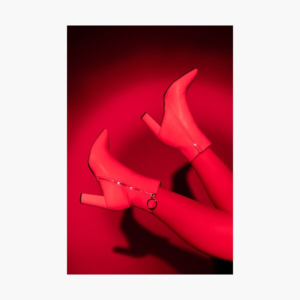 Item preview, Shiny Boot Print designed and sold by kreadphotograph.