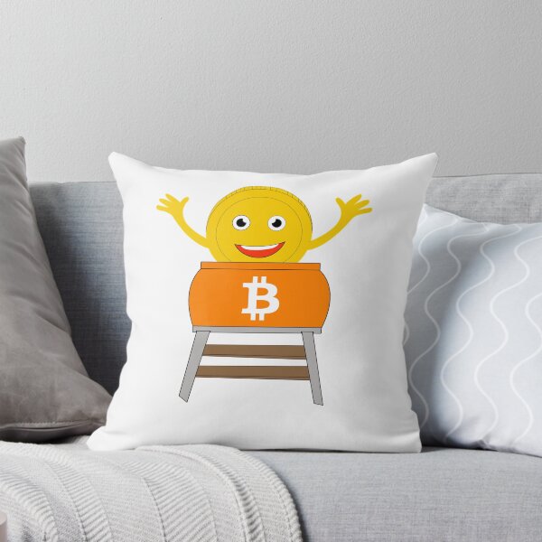 Item preview, Bitcoin Cryptocurrency Rollercoaster designed and sold by HelenofThreads.