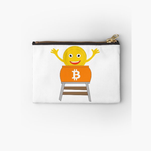 Item preview, Bitcoin Cryptocurrency Rollercoaster designed and sold by HelenofThreads.
