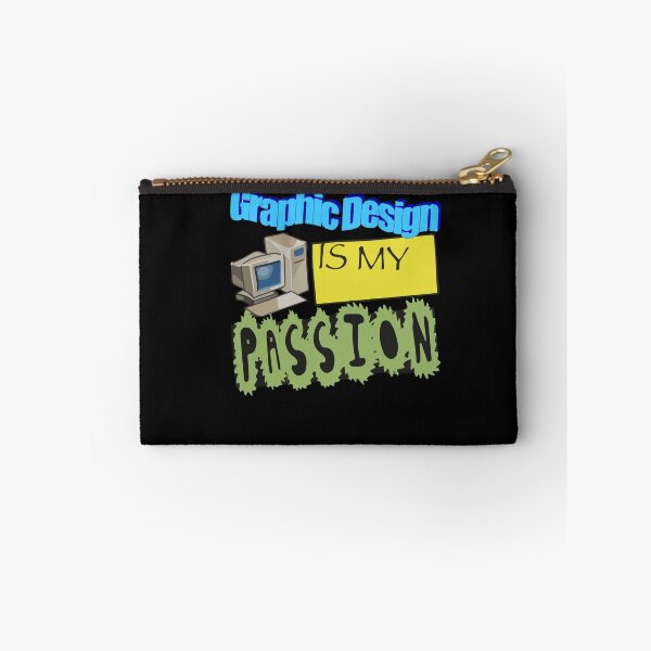 Item preview, Graphic Design Is My Passion WordArt Pun Meme designed and sold by Dressed For  Duty.