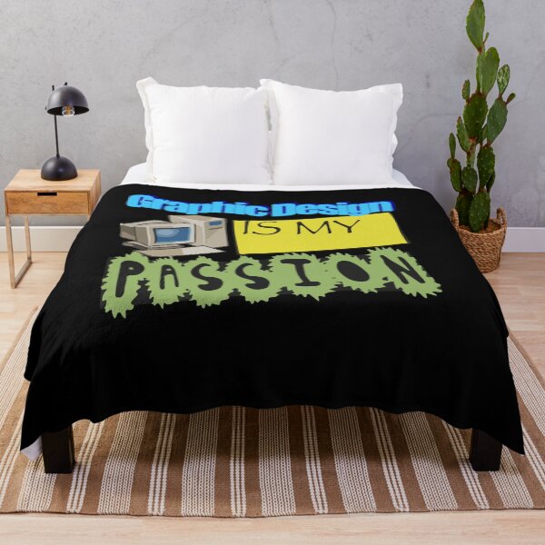Item preview, Graphic Design Is My Passion WordArt Pun Meme designed and sold by Dressed For  Duty.