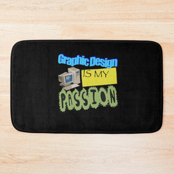 Item preview, Graphic Design Is My Passion WordArt Pun Meme designed and sold by Dressed For  Duty.