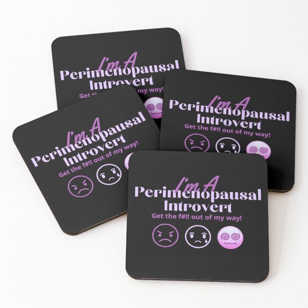 Item preview, Menopause Humor Perimenopausal Introvert Hormonal Gift designed and sold by Orens POD.