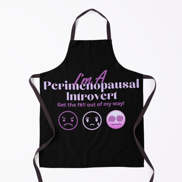 Item preview, Menopause Humor Perimenopausal Introvert Hormonal Gift designed and sold by Orens POD.