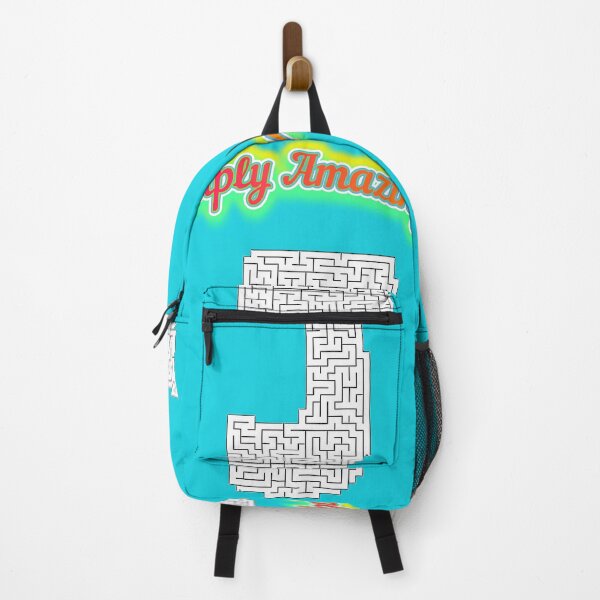 Item preview, SIMPLY AMAZING! *J* Monogram Maze Puzzle Game - Cute Fun Whimsical Alphabet Letter Initial Print - Kids Childs Teen Party-Baby Bridal Shower Wedding FAVOR GIFT designed and sold by Spinning Plates 360.