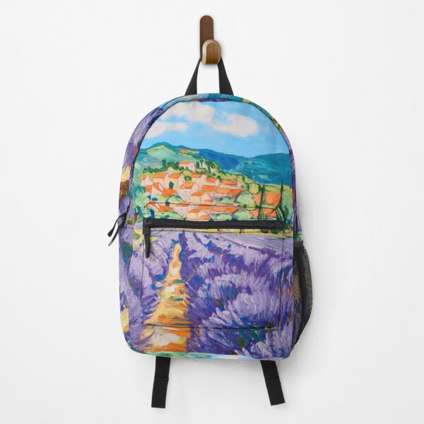 Item preview, Lavender Fields and Olive Trees in Provence - Post-Impressionist Landscape designed and sold by CARRAANN.