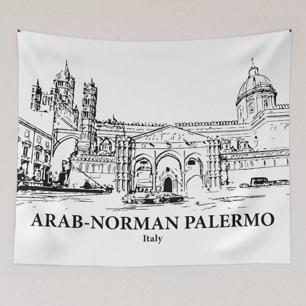 Item preview, Arab-Norman Palermo - Italy designed and sold by Lakeric Cityscapes.