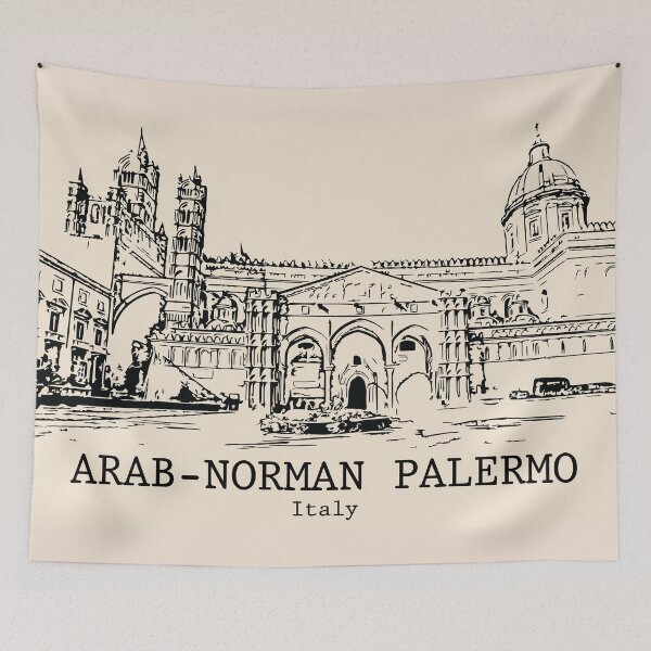 Item preview, Arab-Norman Palermo - Italy designed and sold by Lakeric Cityscapes.
