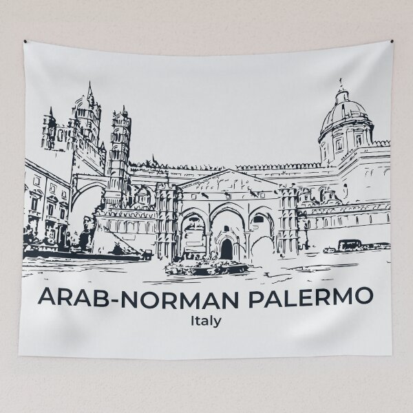 Item preview, Arab-Norman Palermo - Italy designed and sold by Lakeric Cityscapes.