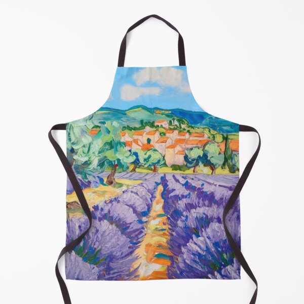 Item preview, Lavender Fields and Olive Trees in Provence - Post-Impressionist Landscape designed and sold by CARRAANN.