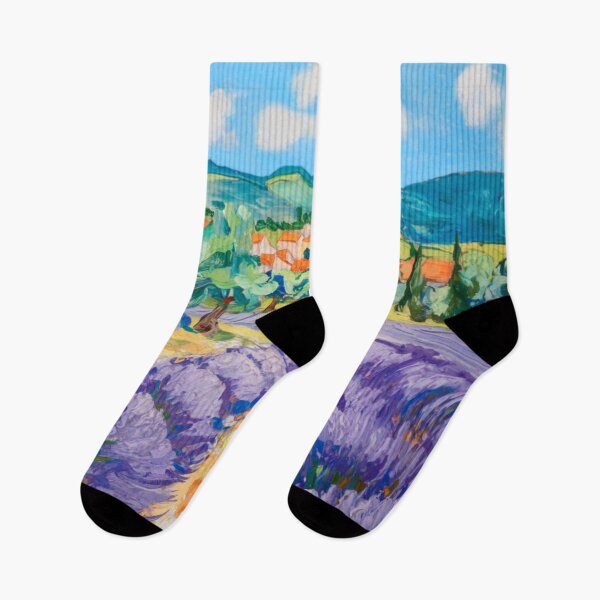 Item preview, Lavender Fields and Olive Trees in Provence - Post-Impressionist Landscape designed and sold by CARRAANN.