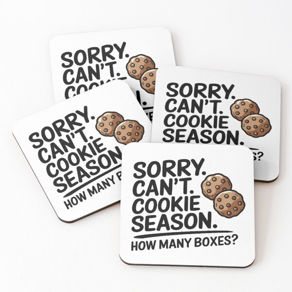 Item preview, Sorry Cant Cookie Season How Many Boxes designed and sold by Wirtuozo.