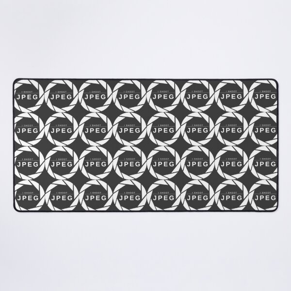 Item preview, I Shoot JPEG (White) – Minimalist Photography Statement Design designed and sold by mrddst.