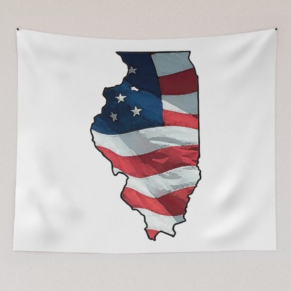 Item preview, Patriotic Illinois designed and sold by Havocgirl.
