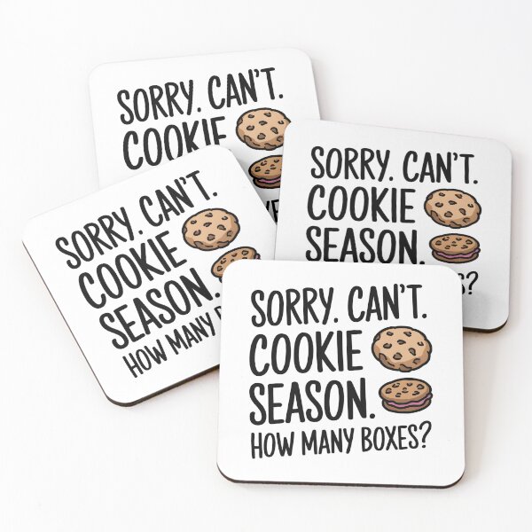 Item preview, Sorry Cant Cookie Season How Many Boxes designed and sold by Wirtuozo.