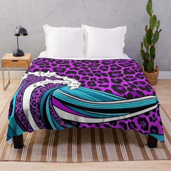 Item preview, Modern Purple Leopard Print Design Fusing Flecktarn, Marine, Dynamic Forms, and Bold Camouflage Art designed and sold by CamouflageLab.