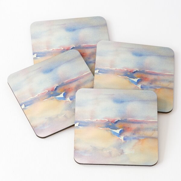 Item preview, Birds at dusk watercolour designed and sold by karen shear art.