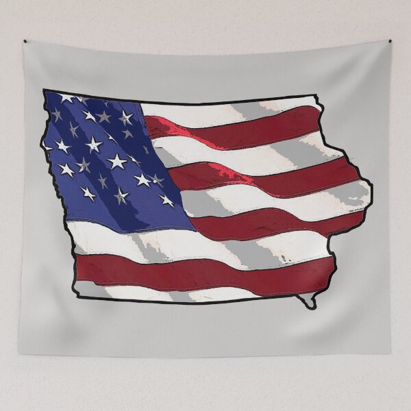 Item preview, Patriotic Iowa designed and sold by Havocgirl.