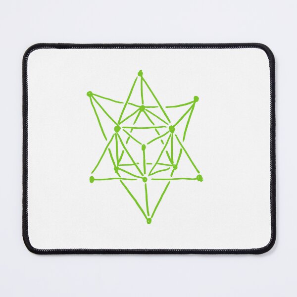 Item preview, Merkaba Apple Green designed and sold by MagentaTwilight.
