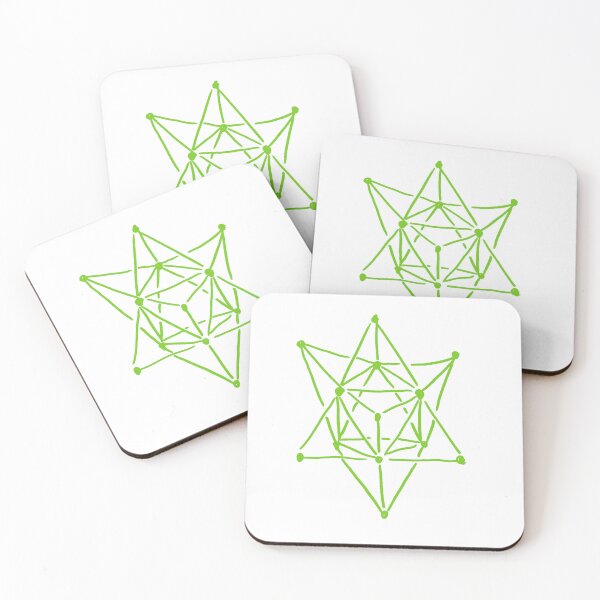 Item preview, Merkaba Apple Green designed and sold by MagentaTwilight.