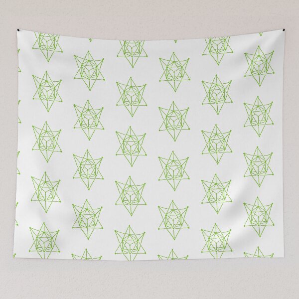 Item preview, Merkaba Apple Green designed and sold by MagentaTwilight.