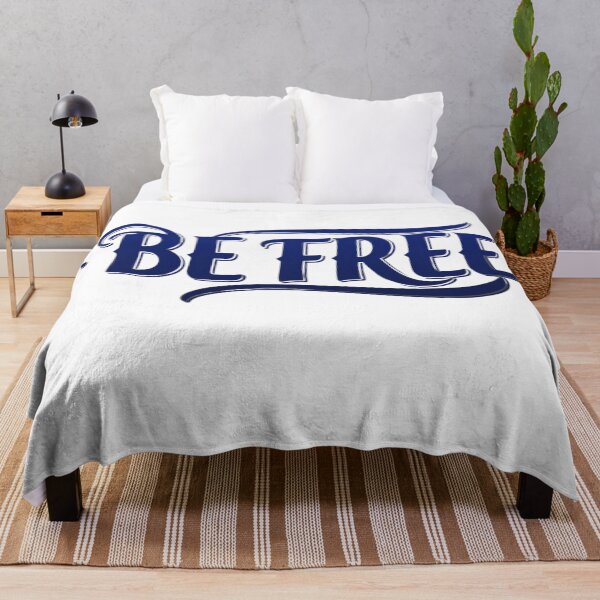 Item preview, Be Free -blue designed and sold by FitEnvy.