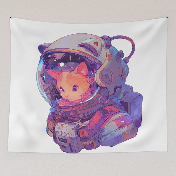 Item preview, space cat designed and sold by studio902.
