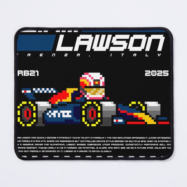 Item preview, Liam Lawson Visa Cash App RB F1 Team designed and sold by The Armorsmith.
