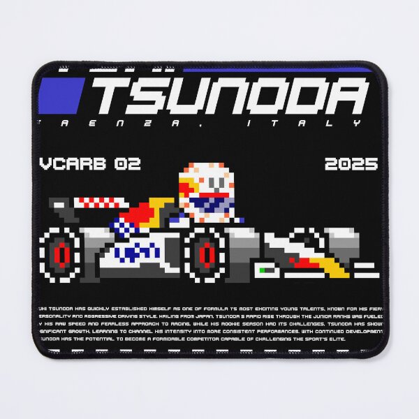 Item preview, Yuki Tsunoda Visa Cash App RB F1 Team designed and sold by The Armorsmith.