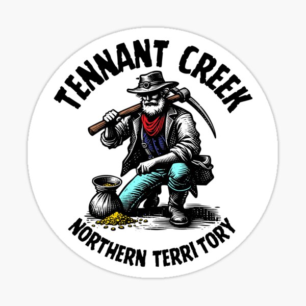 Item preview, Tennant Creek designed and sold by Top End Stickers.