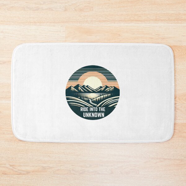 Item preview, Ride Into The Unknown Mountain Biking designed and sold by Be-Adventurous.