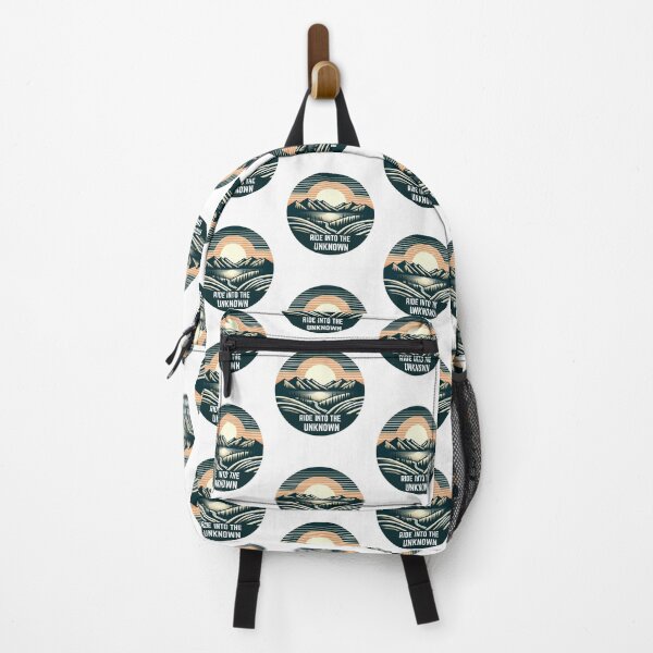 Item preview, Ride Into The Unknown Mountain Biking designed and sold by Be-Adventurous.
