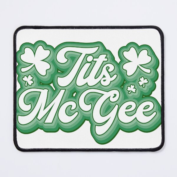 Item preview, Funny St Patrick Day Gift for Girl Tits McGee Shirt St Patrick Day Shirt for Her Day Drinking Shirt Let's Get Lucked Up Shirt Shamrock Tee designed and sold by Adonalyn.