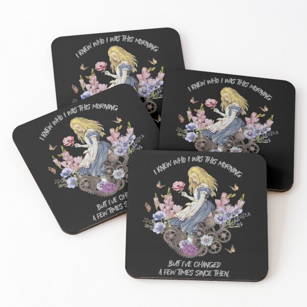 Item preview, Alice in Wonderlan "I Knew" Quote designed and sold by maryedenoa.
